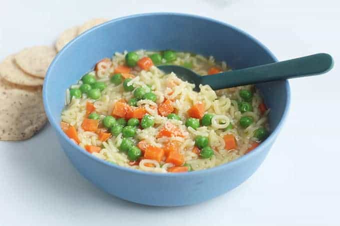 Zuppa dell'alfabeto preferita (20 minuti)