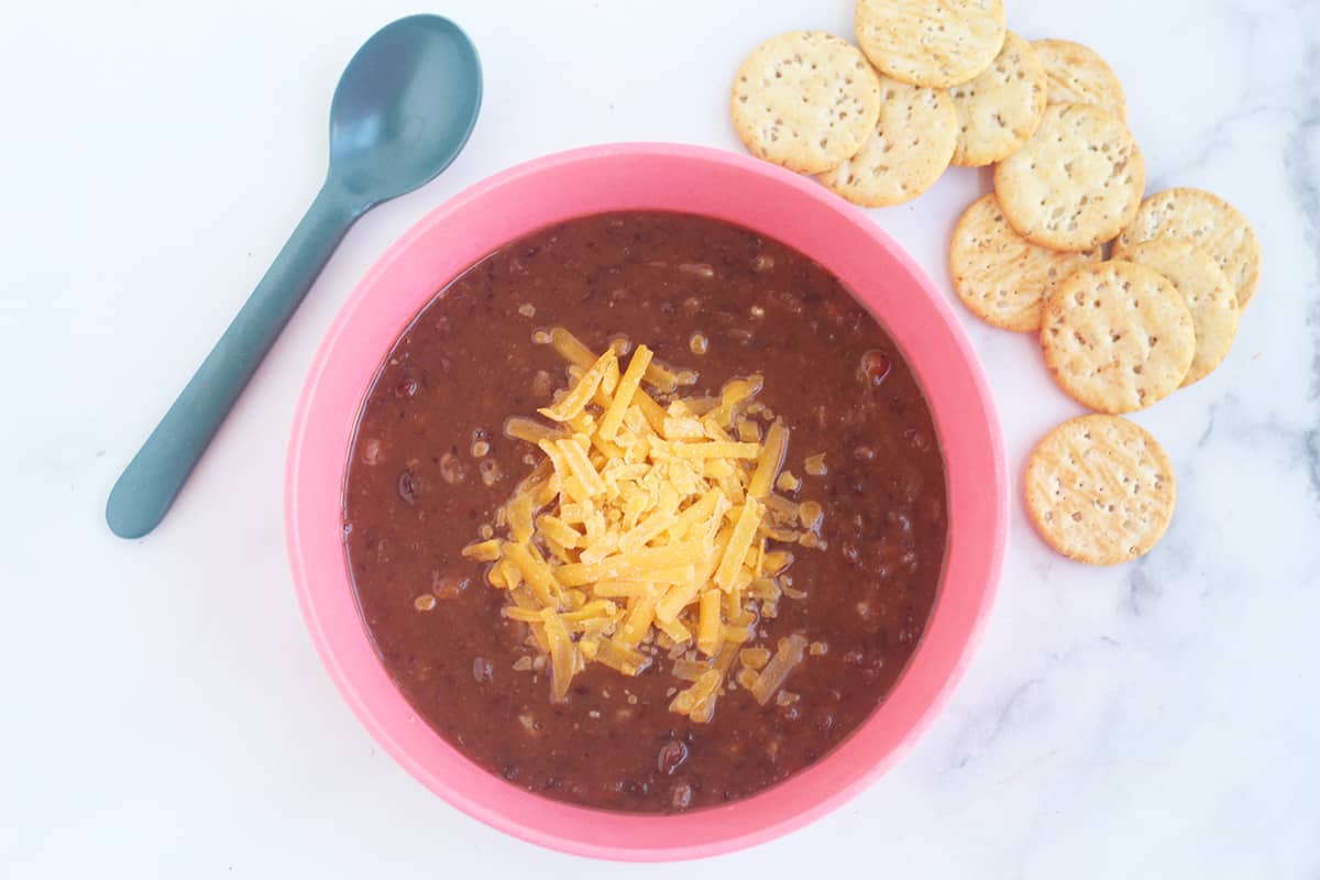 Zuppa di fagioli neri a cottura lenta