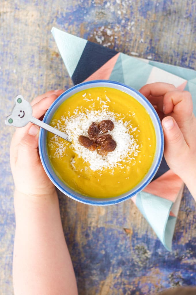 Zuppa di lenticchie al curry e cocco