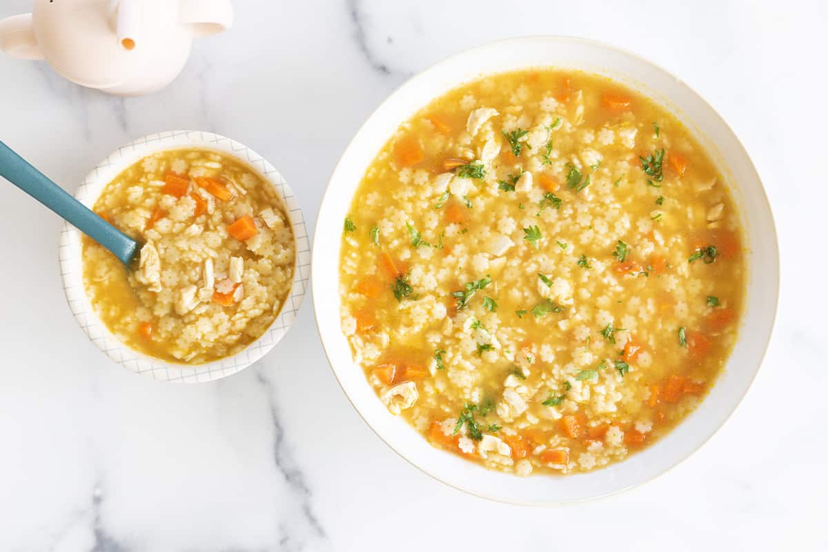 Zuppa Di Pollo E Stelle