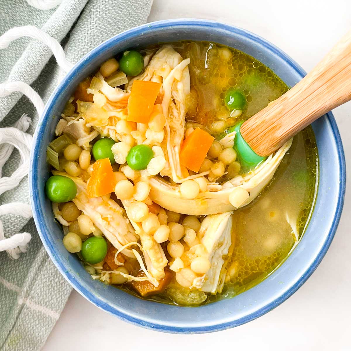 Zuppa di pollo per neonati/bambini piccoli